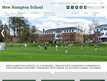 Tablet Screenshot of newhampton.org